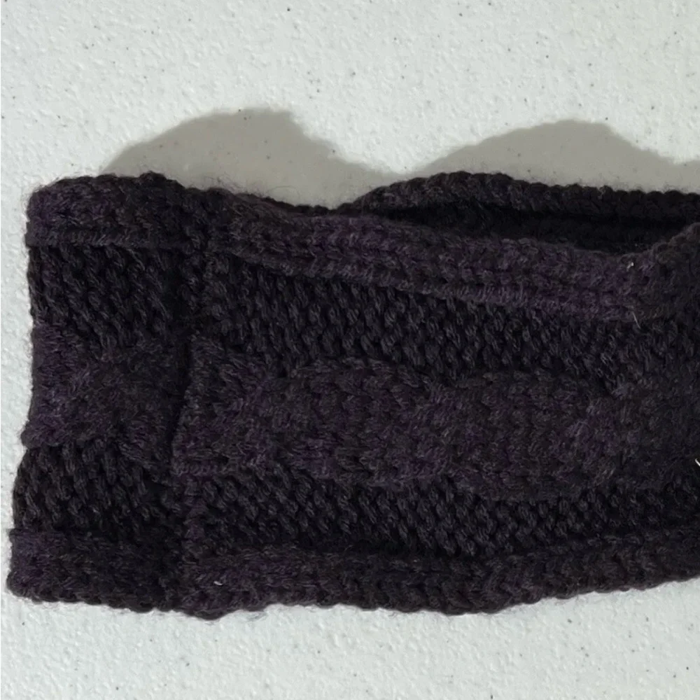 Noelle Enterprises Royal Purple Headband with Gemstone Embellishment black